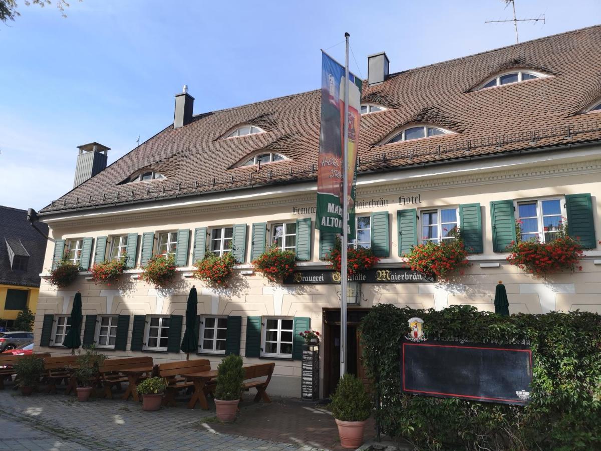 Hotel Maierbraeu Altomünster Exterior foto